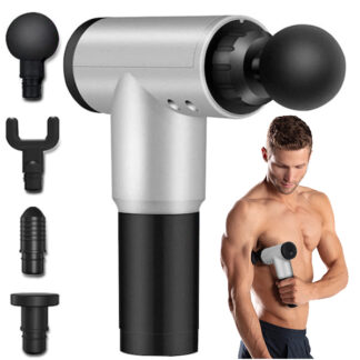 Pistolet do masażu + 4 głowice