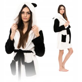 Szlafrok panda - S