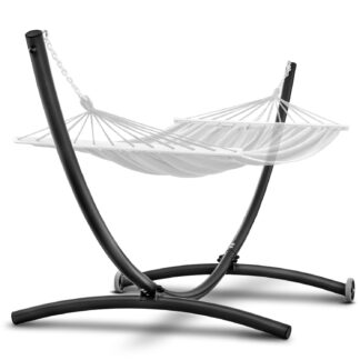 Stelaż metalowy na kółkach - black