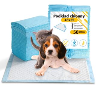 Podkłady higieniczne chłonne 45x35 50szt maty