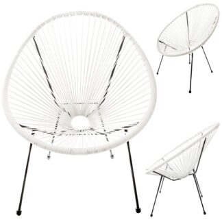 Krzesło ogrodowe Acapulco kremowe