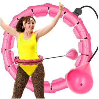 Hula hop z obciążeniem i wypustkami