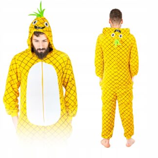 Kigurumi Onesie piżama kombinezon ANANAS S