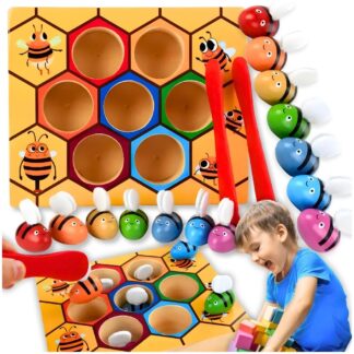 Montessori Včelí Plástev: Edukační hra pro děti