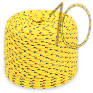 Polypropylenové lano 10mm 30m žluté