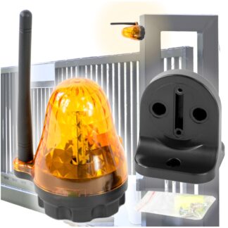 Výstražné světlo s anténou pro automatické brány