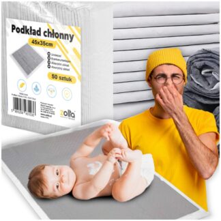 Hygienická absorpční podložka CARBON 45x35 50ks
