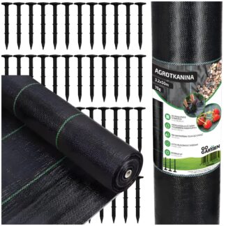 Agrotkanina proti plevelům mulčování 3,2*50m 70g + kolíky
