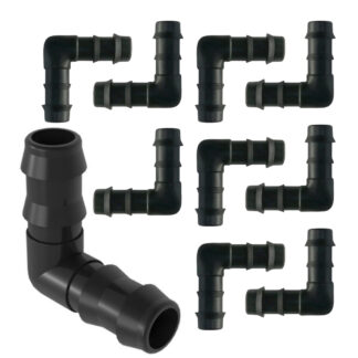 Sada 10x Koleno pro Kapkovací Hadice 16mm