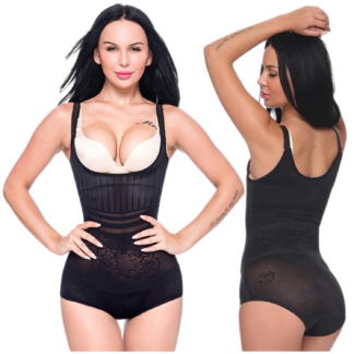 Tvarující zeštíhlující kalhotky body black xxl corrective camouflage