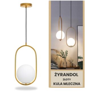 Zlatý lustr koule - Klasický styl