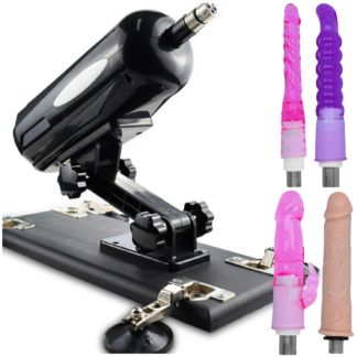 Sex stroj vibrátor dildo sada na sex vyměnitelné koncovky masturbace
