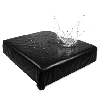 Vinylové erotické prostěradlo BDSM voděodolné hry 200x215 černé