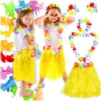 Havajský kostým sukně věnec náhrdelníky hula převlek kostým aloha