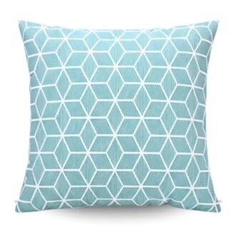 Venkovní polštář 45x45 UV voděodolný geometrický