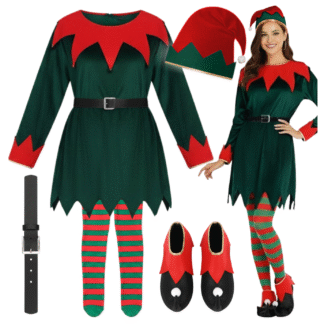 Kostým Santa Clausova elfího pomocníka